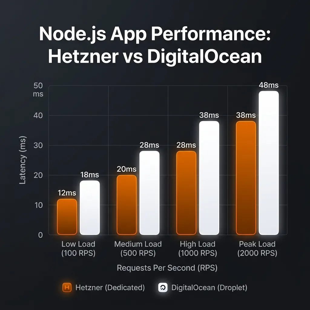 2026 VPS Performance Benchmark Chart: Hetzner vs DigitalOcean